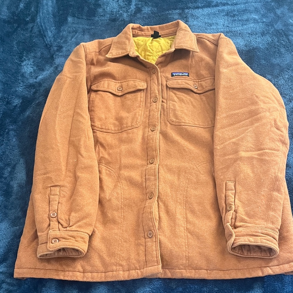 Patagonia Brown Fleece-Lined Jacket